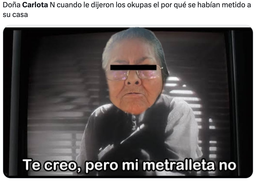 Los memes de doña Carlota, la abuelita sicaria de Chalco