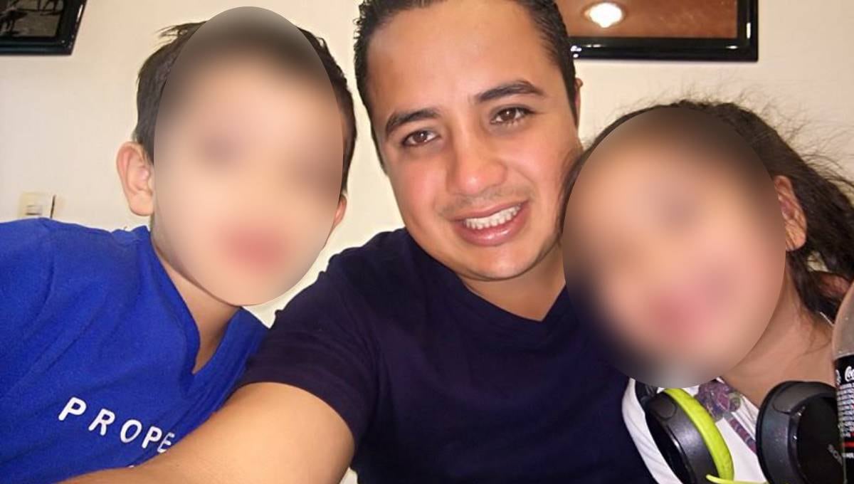 Janecarlo Lozano Reynoso y sus hijos