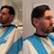 Messi y una nueva polémica por su reacción tras cortarse el pelo en una barbería