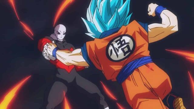 Jiren y Goku