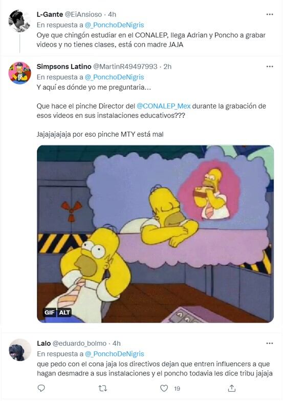 Reacciones a video de Poncho de Nigris