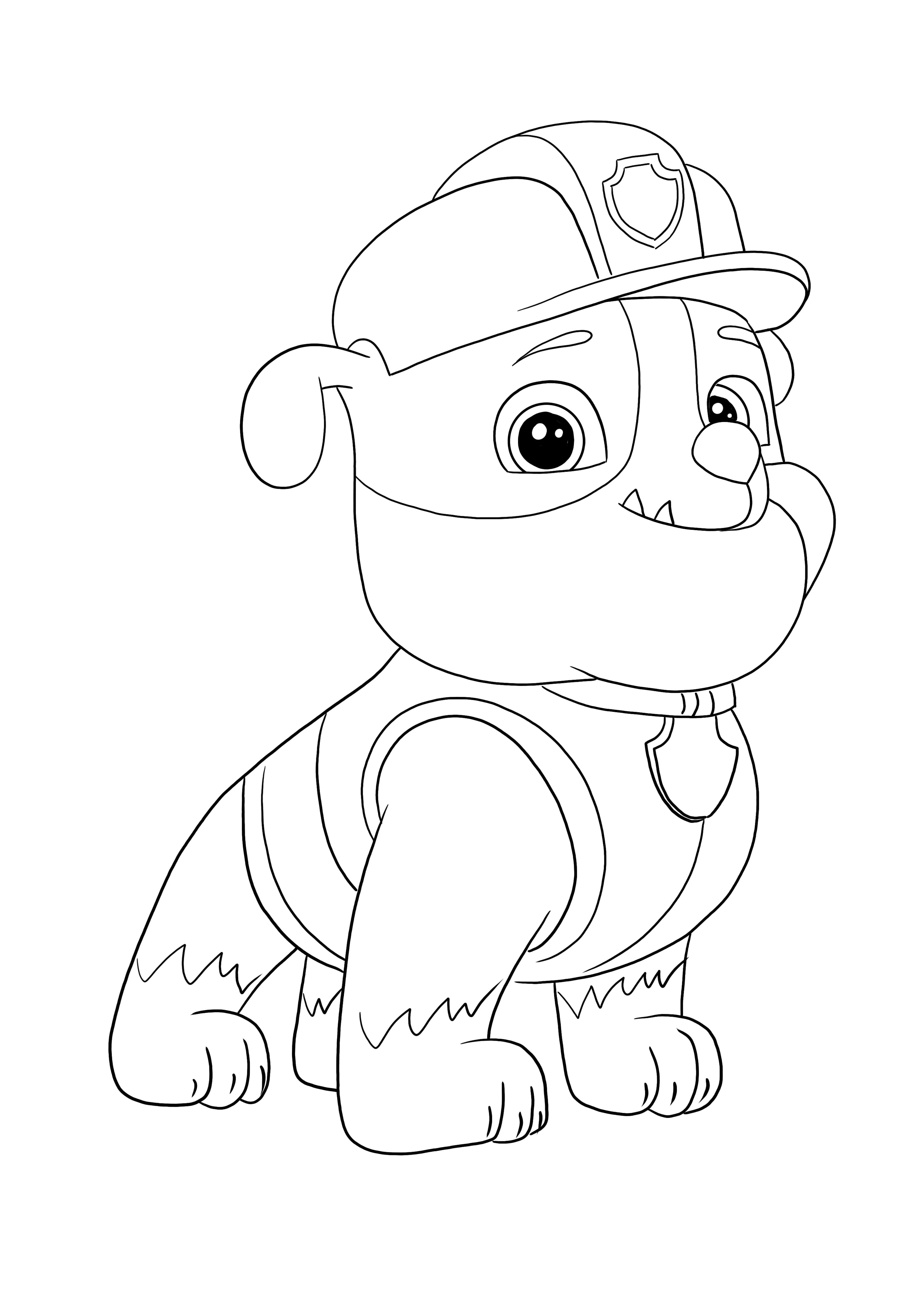Dibujos Paw Patrol por Día del Dibujo
