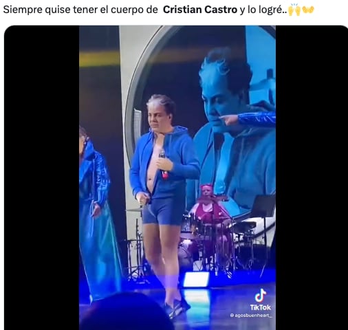 Meme de Cristian Castro