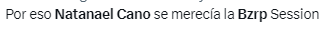 Fans de Natanael Cano le dicen a Bizarrap que este iba antes que Peso Pluma.