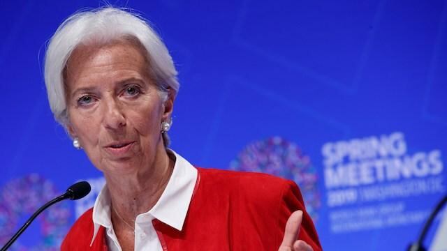 Christine Lagarde, directora del Fondo Monetario Internacional.