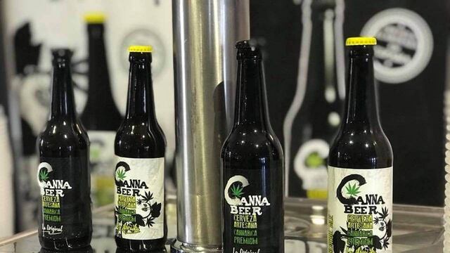 La cerveza no contiene THC, sustancia psicoactiva.