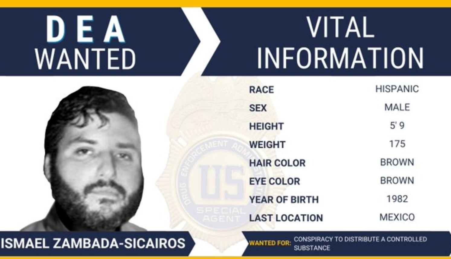 El Mayito Flaco figura entre los fugitivos buscados por la DEA; es líder de La Mayiza