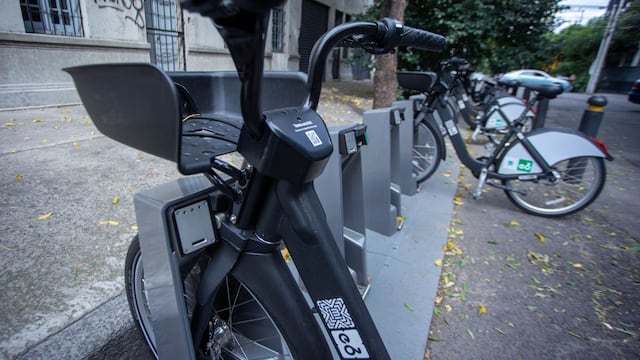 Ecobicis en la CDMX.