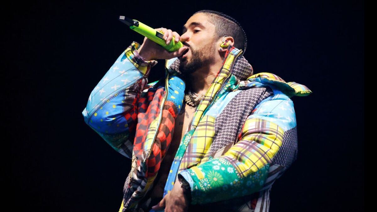 Bad Bunny en el primer día de Coachella 2023