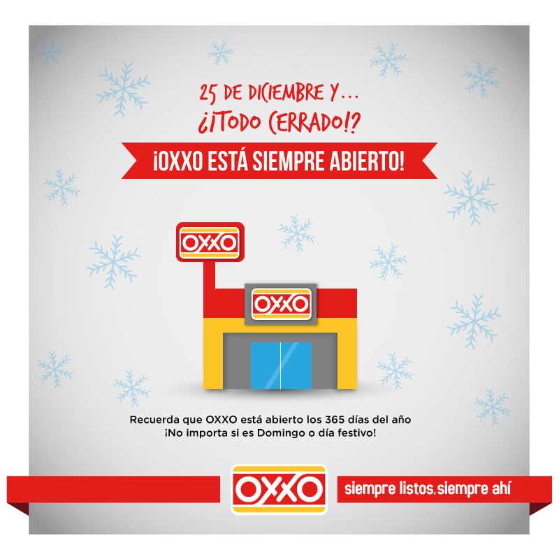 Tiendas Oxxo dejarán de vender alcohol hasta esta hora el 24 y 25 de diciembre