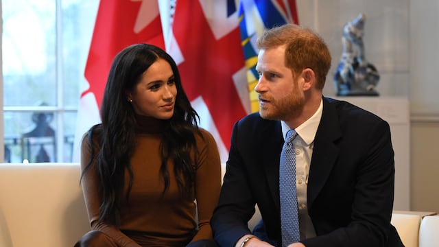 Meghan Markle y el Príncipe Harry enamorados.