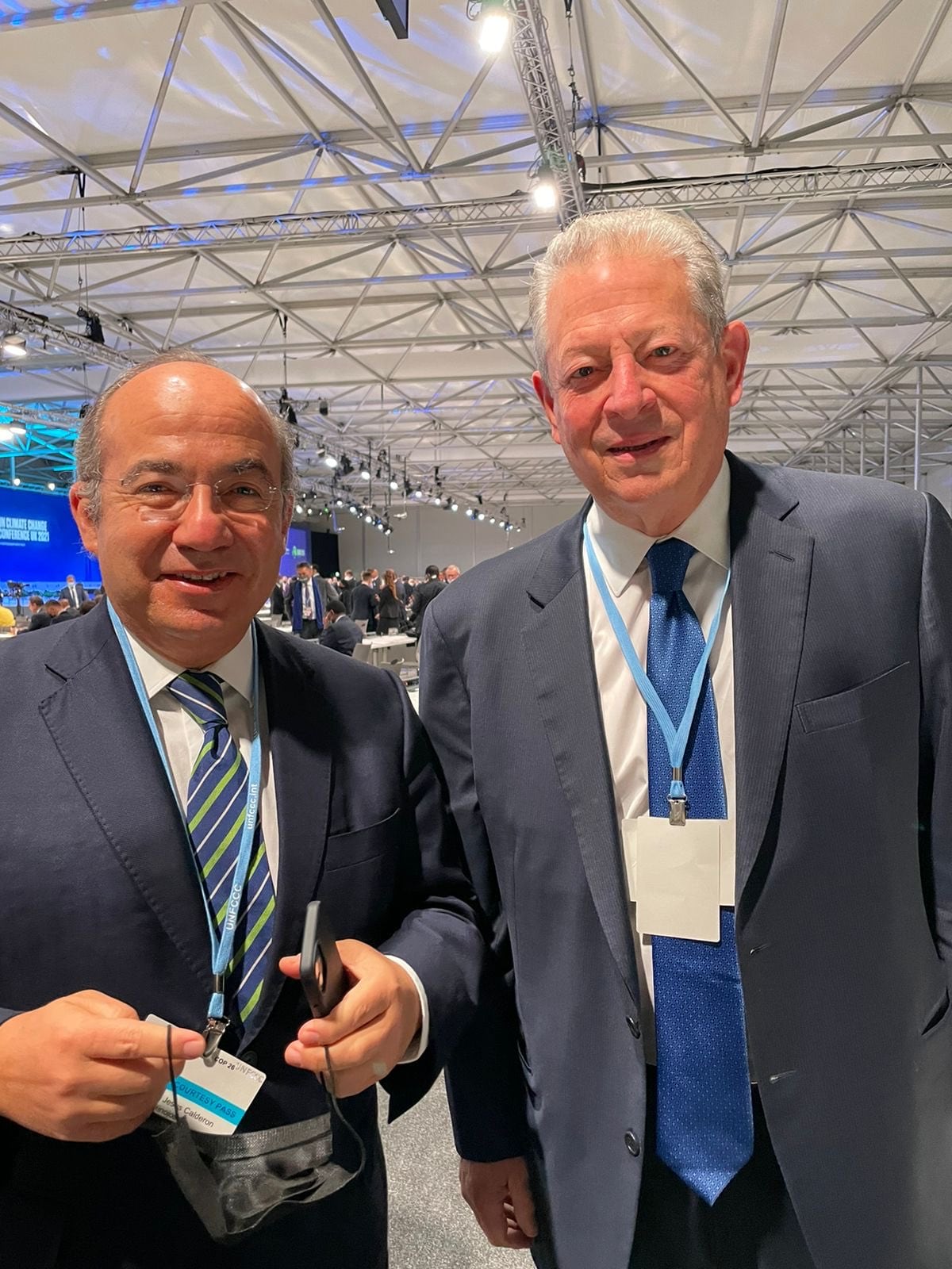 Felipe Calderón en la COP26