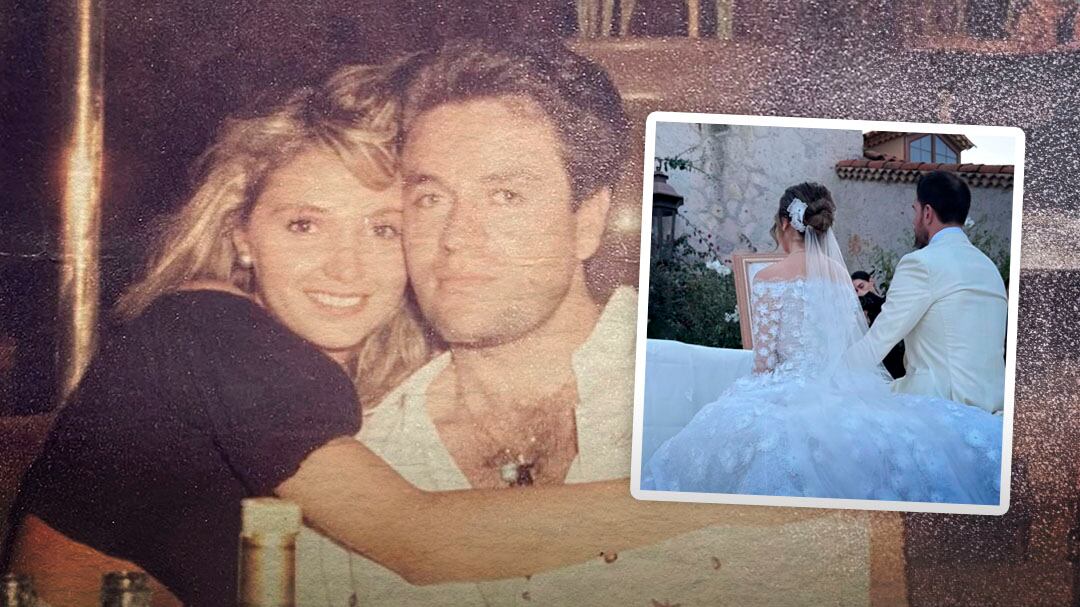 El bonito reencuentro de Angélica Rivera y José Alberto Castro en la boda de Sofía Castro