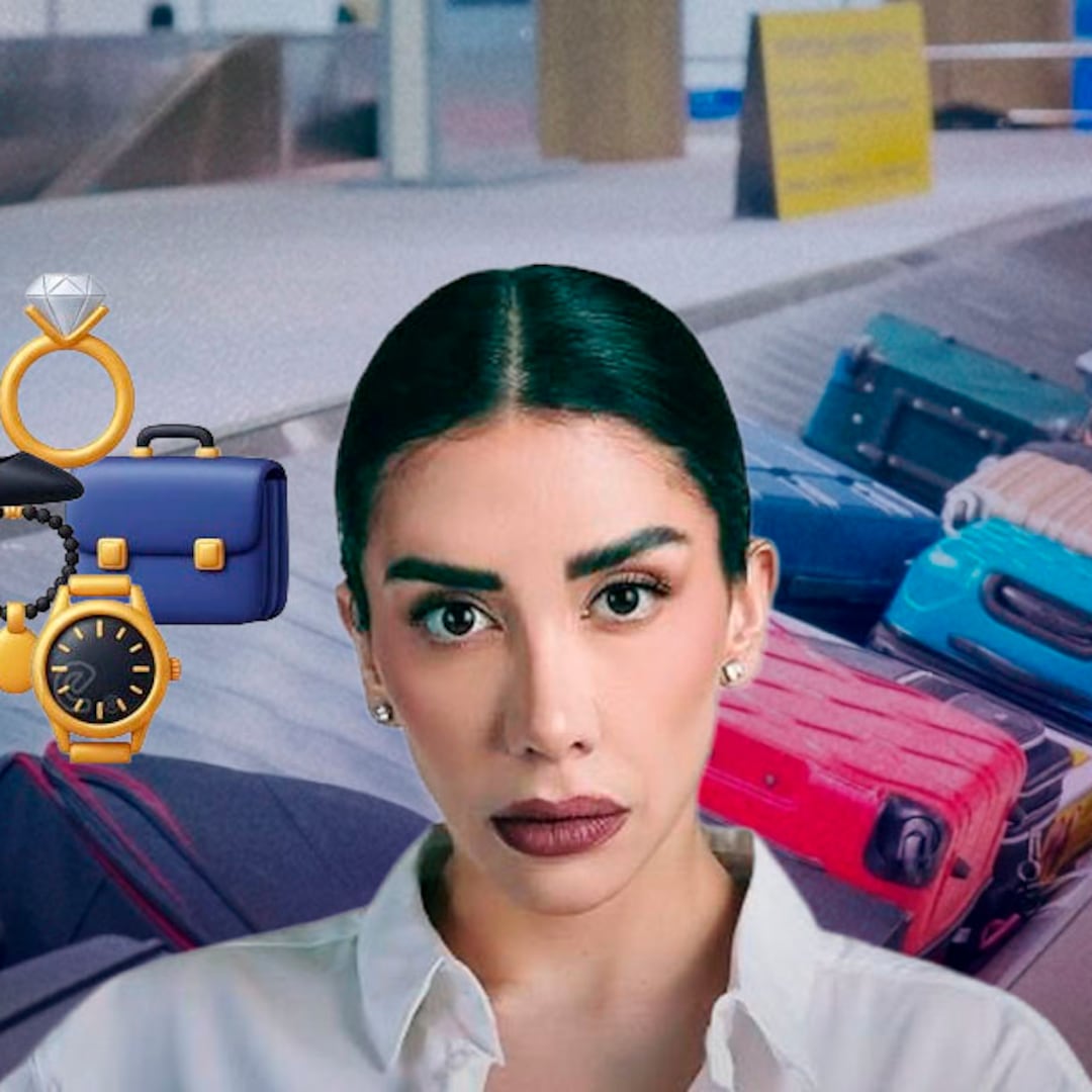 Karime Pindter denuncia robo artículos de lujo de su maleta en aeropuerto