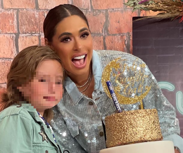 Galilea Montijo y su hijo Mateo