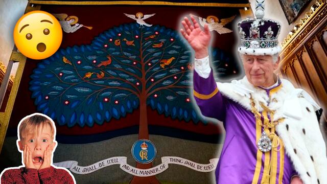 El rito más sagrado de la coronación de Carlos III se escondió detrás de este biombo