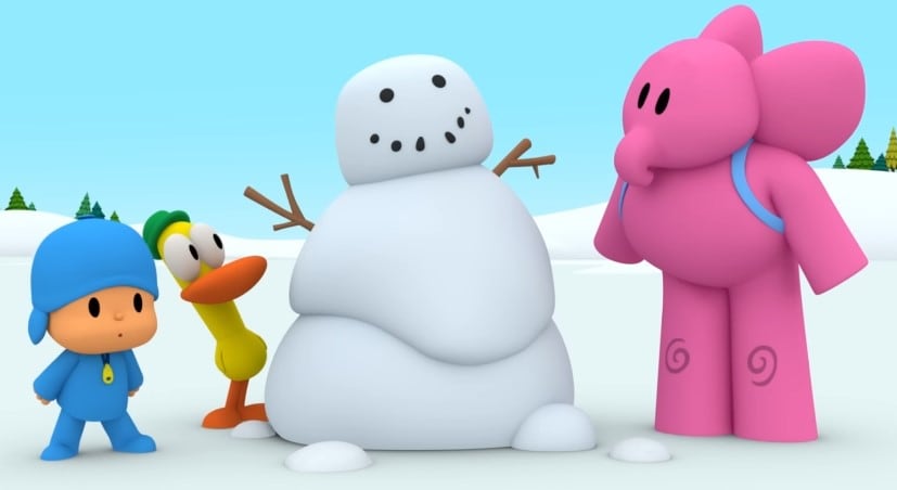 119 minutos de Pocoyó en invierno