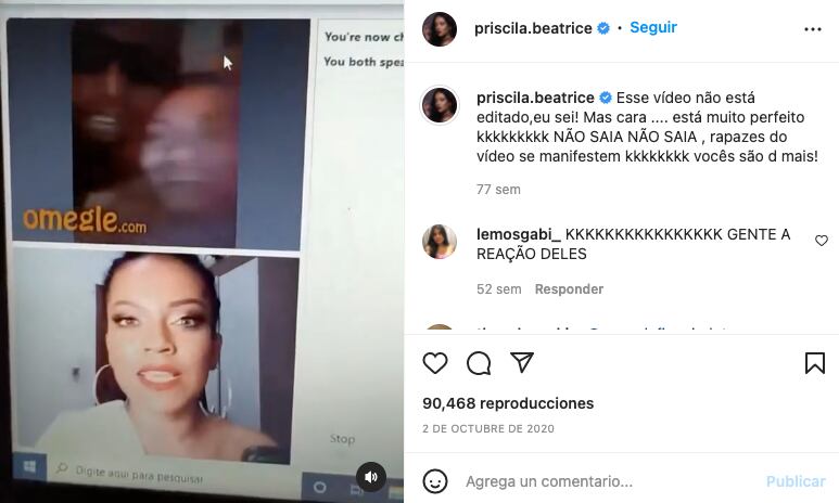 Imitadora de Rihanna juega broma en Internet