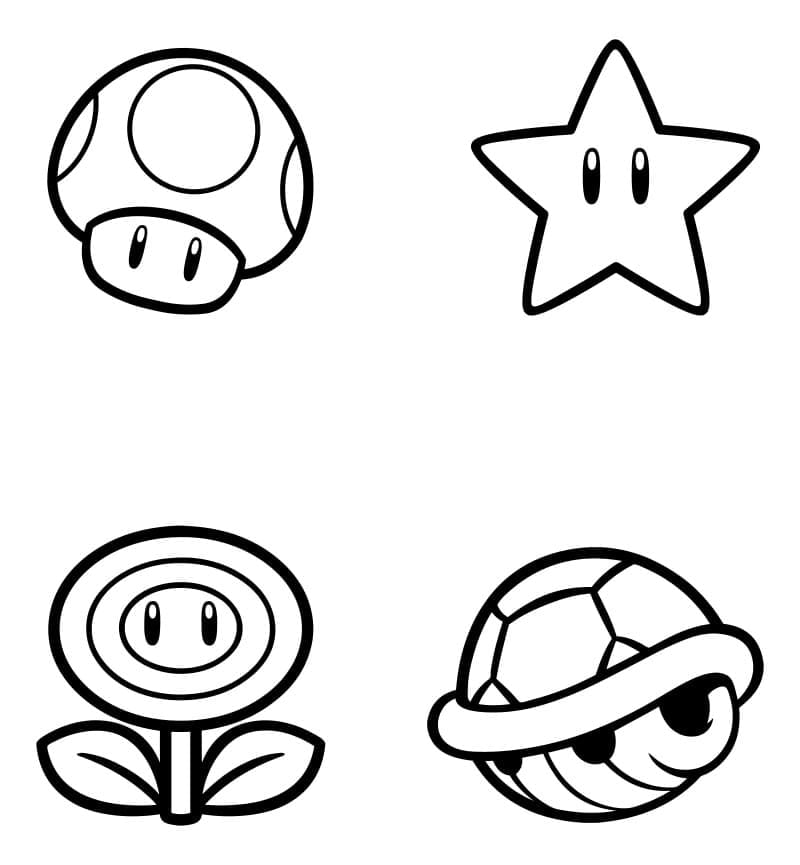 10 dibujos de Mario Bros para colorear mientras esperas el lanzamiento de Super Mario Bros. Wonder
