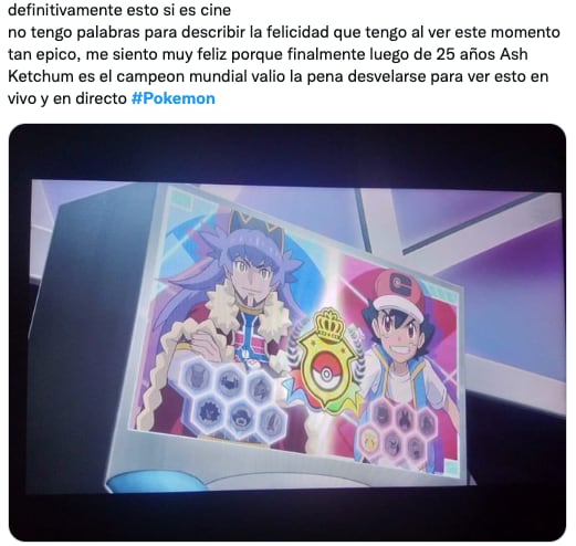 Festejan con memes que Ash Ketchum ganó un campeonato después de 25 años