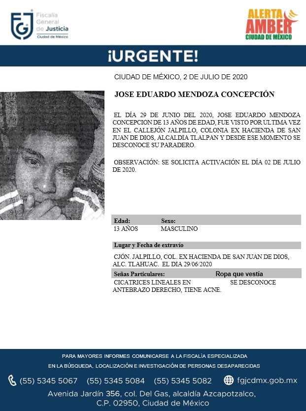 Ficha de búsqueda de José.