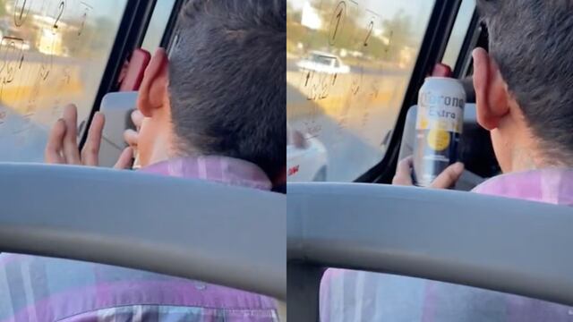 Le hace un poema a la cerveza para TikTok