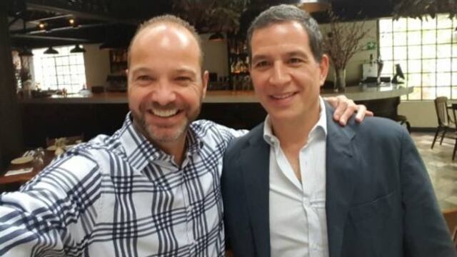 Luis García y Javier Alarcón.