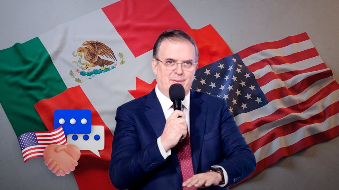 Ebrard rechaza que la política interfiera en las negociaciones del T-MEC con Estados Unidos
