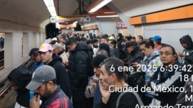 Línea 7 del Metro CDMX hoy 6 de enero