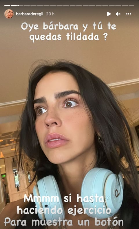 Bárbara de Regil en trance.
