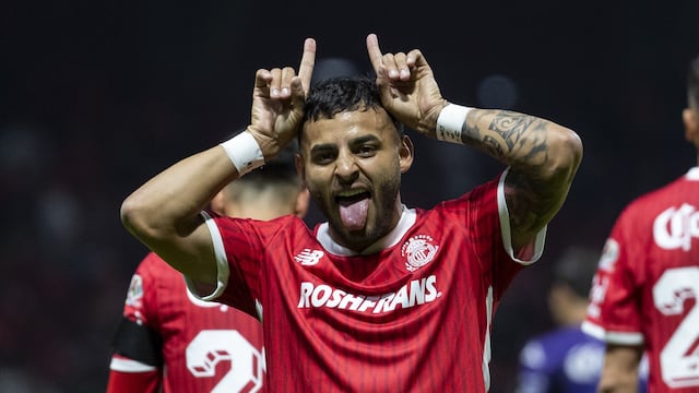 Alexis Vega, en el Toluca vs Mazatlán.