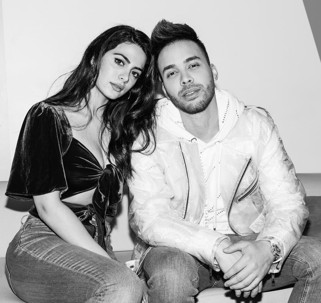 Prince Royce y Emeraude Toubia