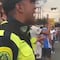 Policía deja botada la chamba para unirse a la porra del Club América