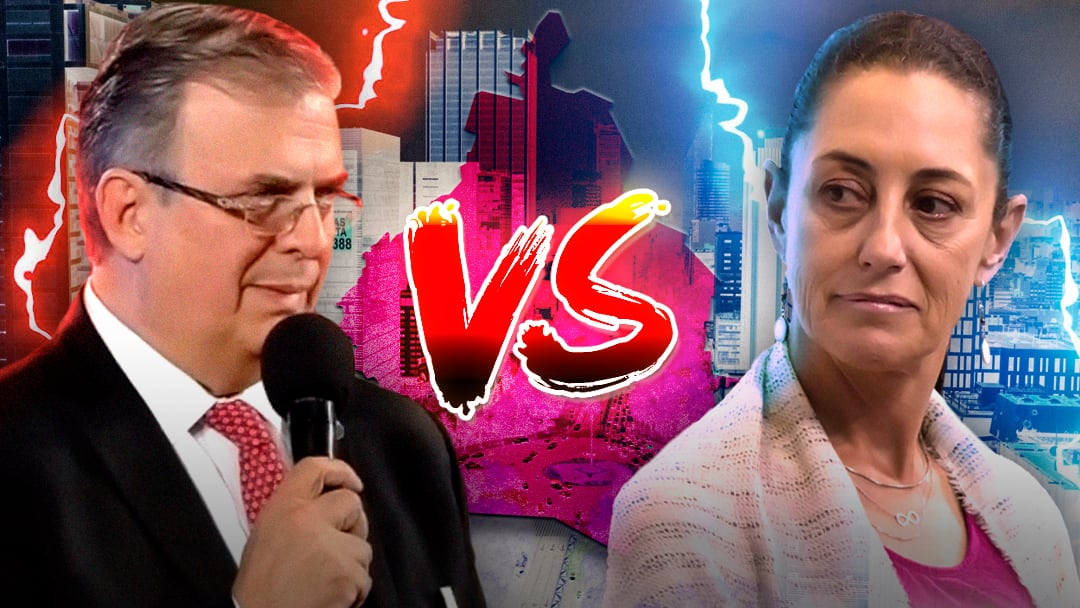 Marcelo Ebrard y Claudia Sheinbaum