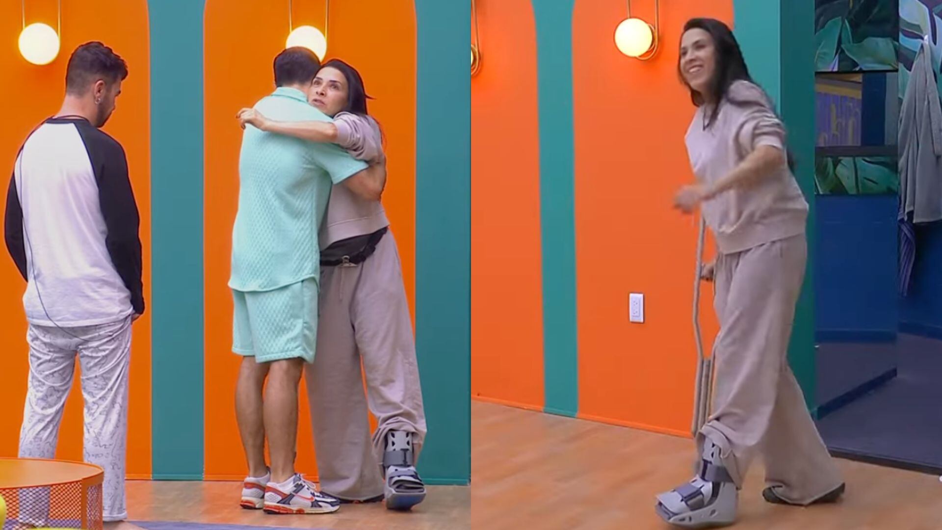 Dalilah Polanco en muletas tras grave lesión en La Casa de los Famosos México 2025 (VIDEO)