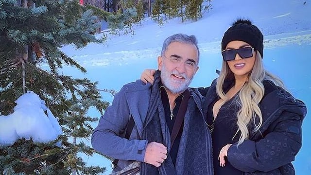 Vicente Fernández Jr. y Mariana González