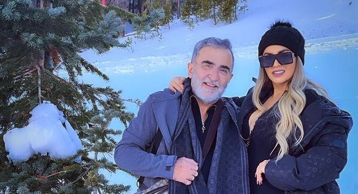 Vicente Fernández Jr. y Mariana González