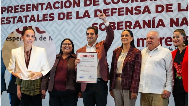 Rafael Marín y Paty Peralta acompañan a Eugenio Segura como coordinador de Morena en Quintana Roo