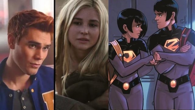 KJ Apa e Isabel May en Los Gemelos Fantásticos