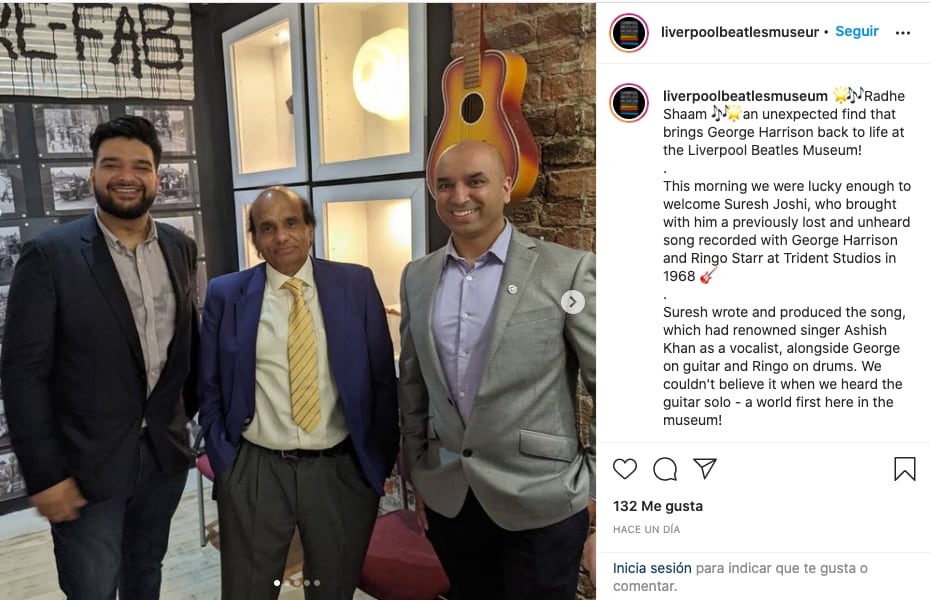 Presentación de canción inédita de The Beatles