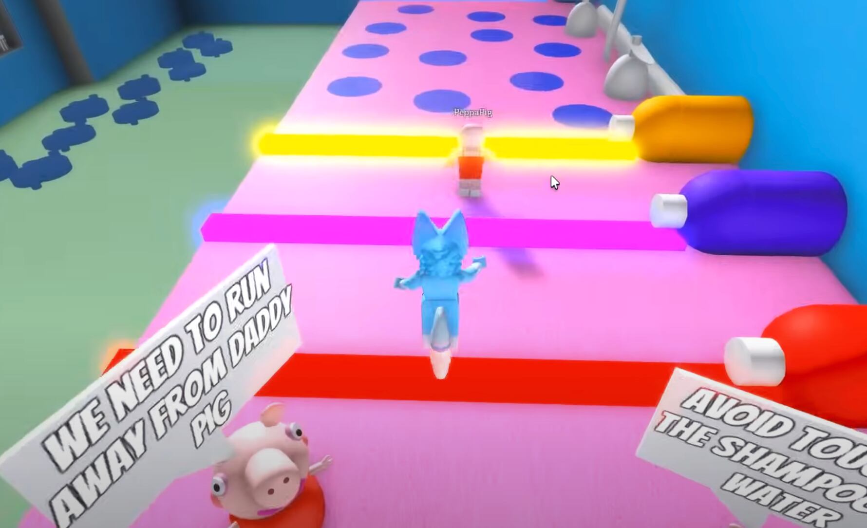 Bluey escapó de la casa de Peppa Pig malvada