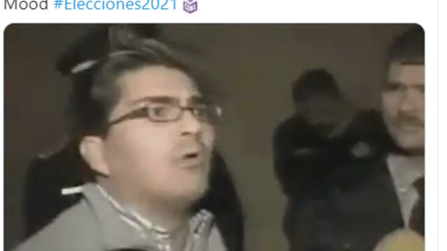 Memes sobre los resultados preliminares de las elecciones 2021.