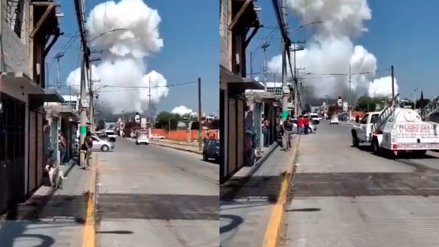 Explosión de polvorín en Tultepec deja 2 heridos este sábado 12 de noviembre