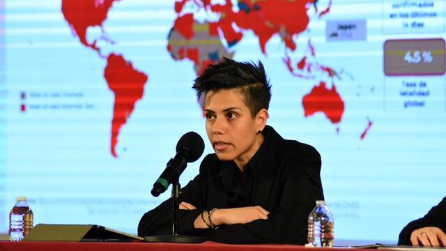 Ana Lucía de la Garza, directora de Investigación Operativa Epidemiológica.