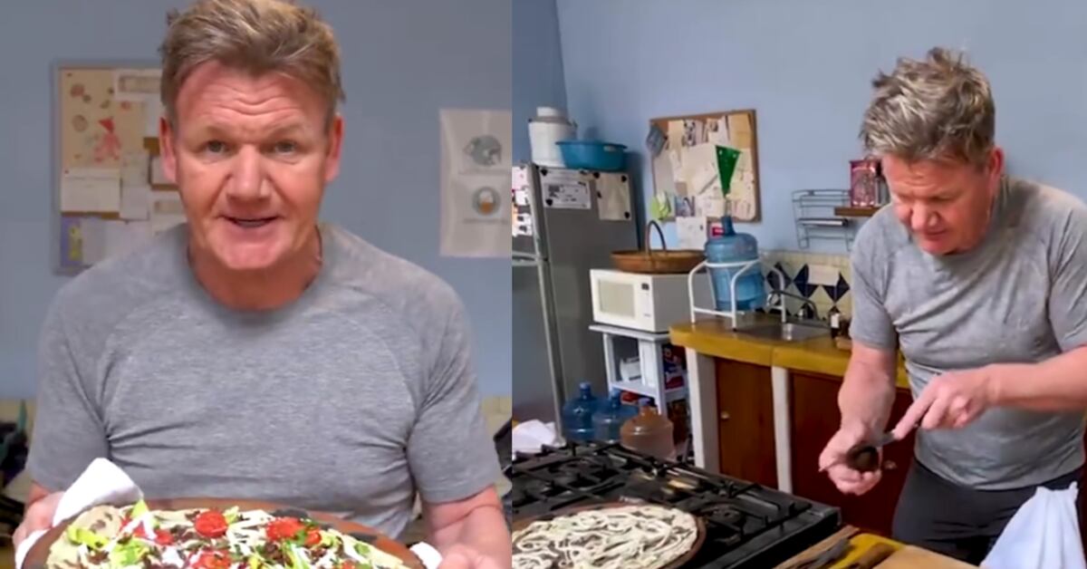 Gordon Ramsay se metió en un pantano al cocinar un clásico de México ...