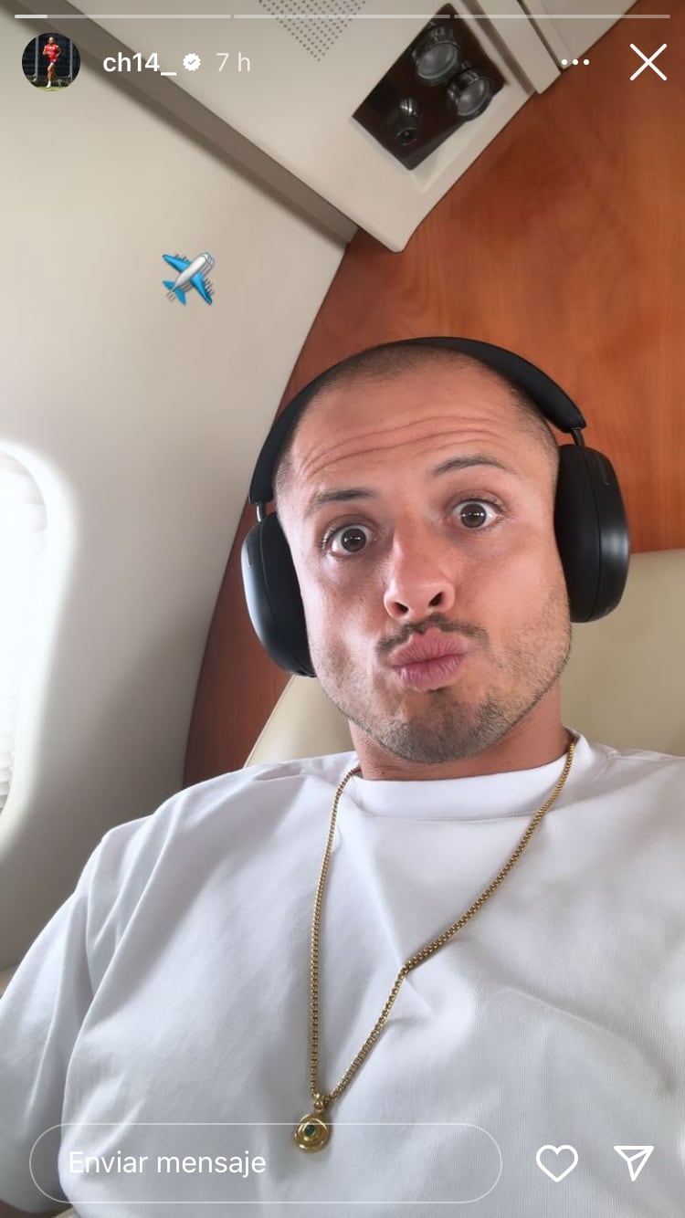 Javier Hernández en su IG
