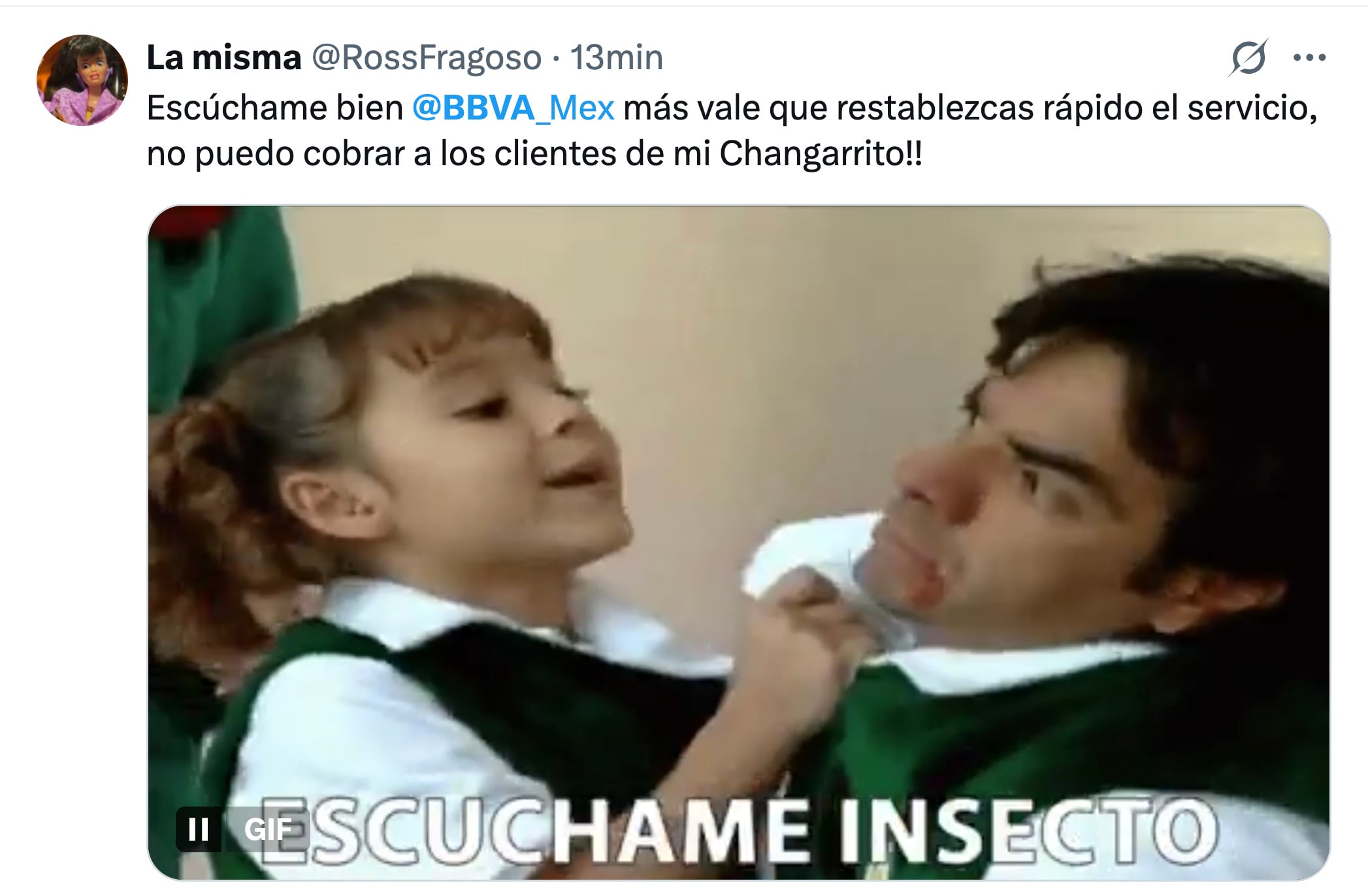 BBVA se cayó y dejó los mejores memes porqué los usuarios no perdonan