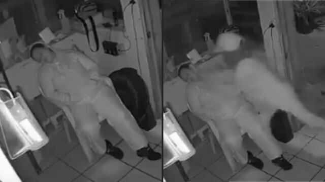 Atacan con martillo a guardia de seguridad que dormía