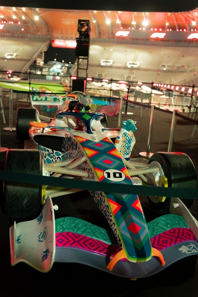 Colectivo ADN presenta "El Arte del Gran Premio" durante la Fórmula 1.