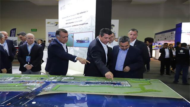 Francisco García Cabeza de Vaca, presidió la inauguración de la segunda edición de la Expo Enertam 2019 en Tampico.